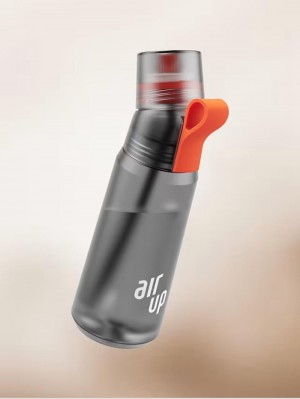 Charcoal Grey Air Up Twist Pro 1000ml Bottles | NZ XIG-609371