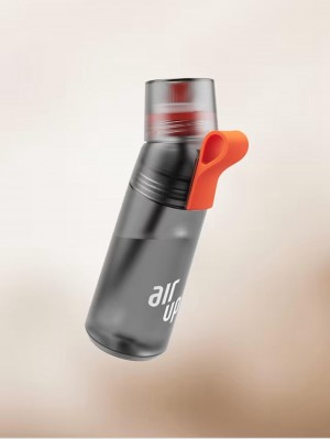 Charcoal Grey Air Up Twist Pro 600ml Bottles | NZ KRI-928607