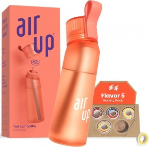 Electric Orange Air Up (22 oz) 5 scent pods & straw Bottles | NZ NJM-578039