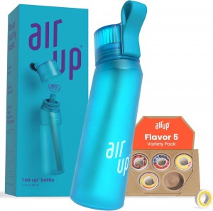 Ocean Blue Air Up (22 oz) 5 scent pods & straw Bottles | NZ QNF-605723