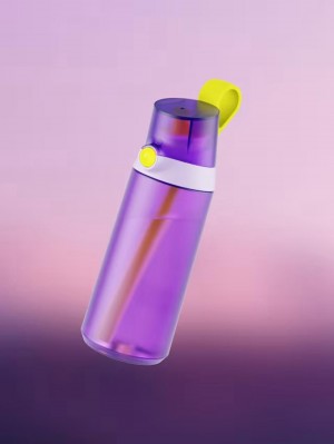 Purple / Bright Yellow Air Up Click 600ml Bottles | NZ GMK-461978