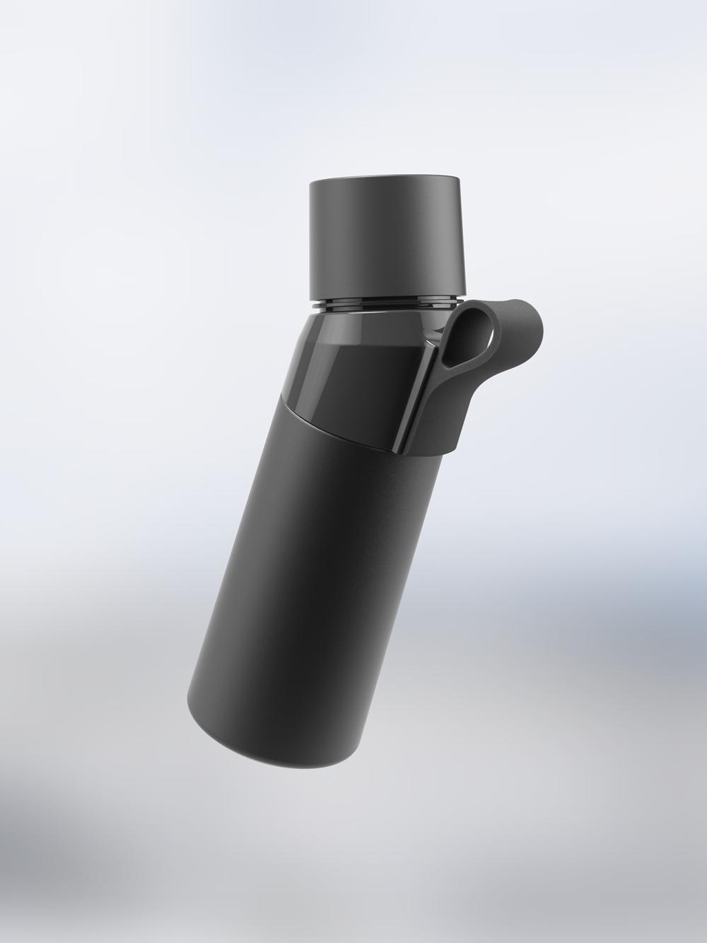 Black Air Up Twist Pro Steel Bottles | NZ  MBT-715308