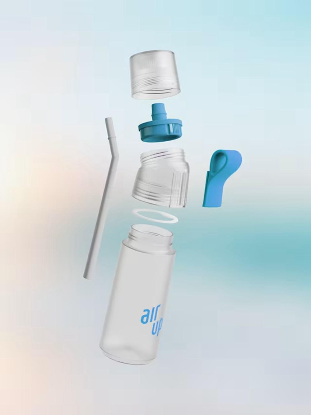 Blue Splash Air Up Twist Pro 600ml Bottles | NZ  HEV-897315