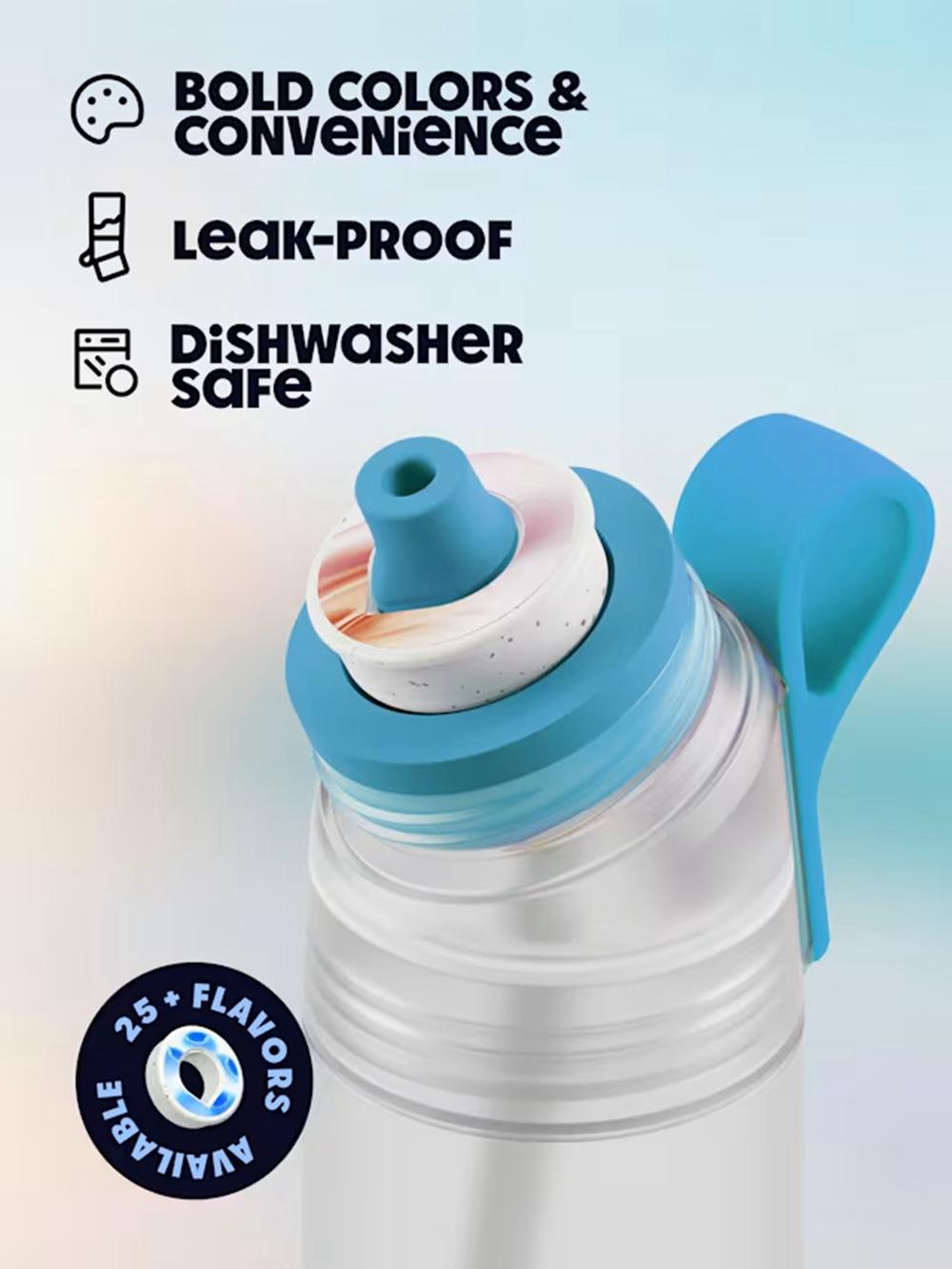 Blue Splash Air Up Twist Pro 600ml Bottles | NZ  HEV-897315