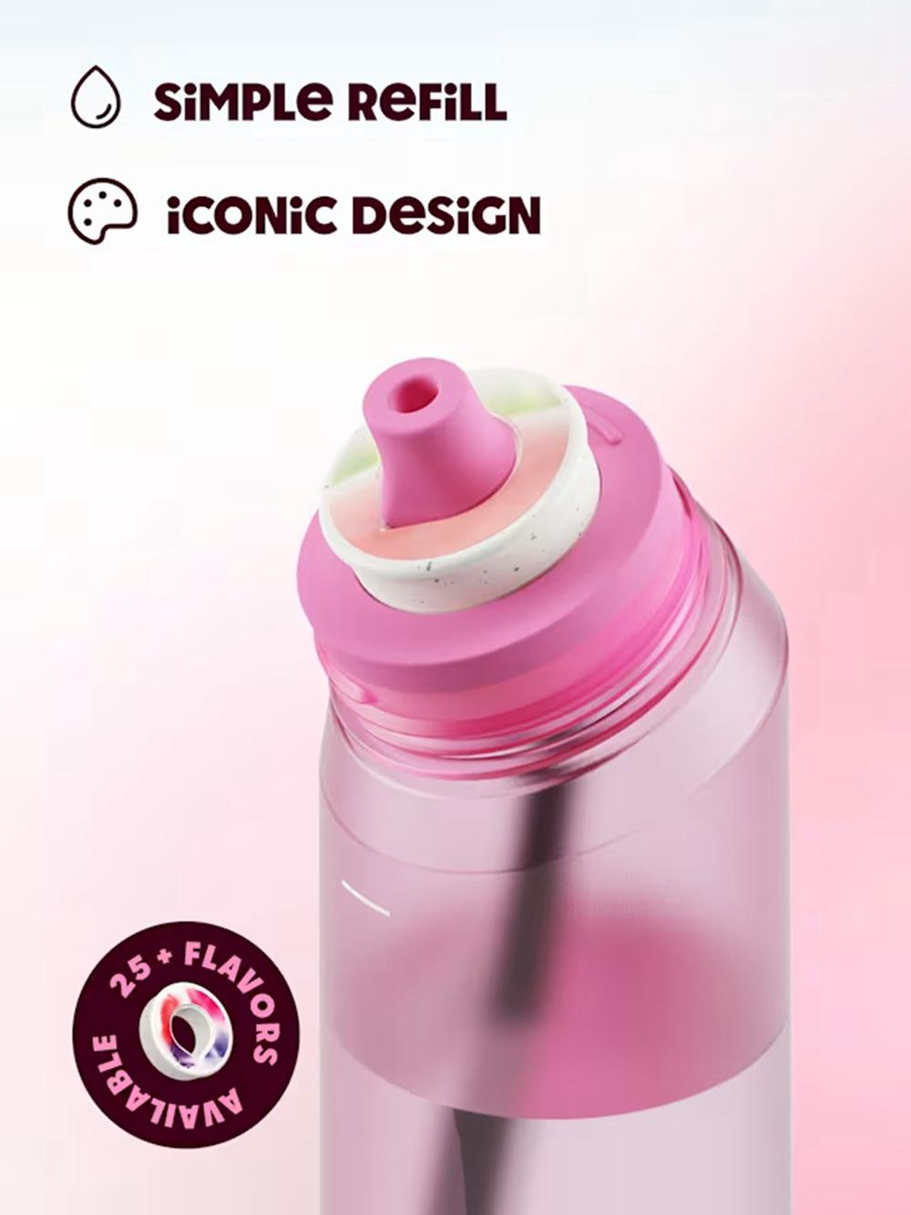 Hot Pink Air Up Twist 650ml Bottles | NZ  IUO-506418