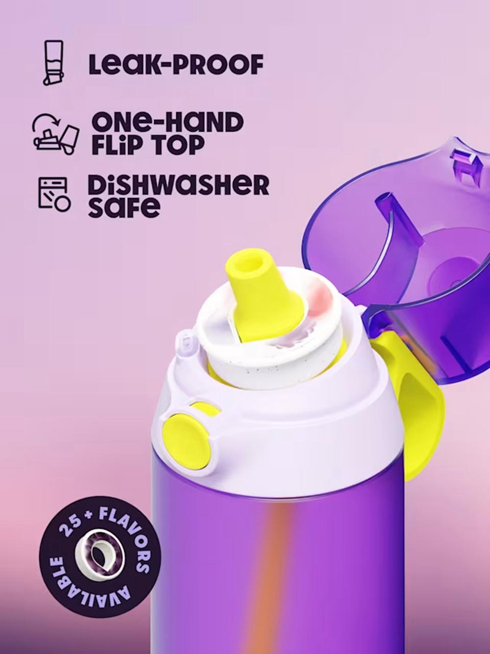 Purple / Bright Yellow Air Up Click 600ml Bottles | NZ  GMK-461978