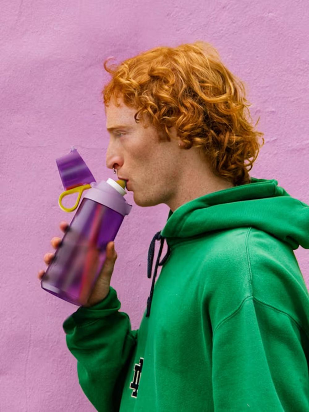 Purple / Bright Yellow Air Up Click 600ml Bottles | NZ  GMK-461978