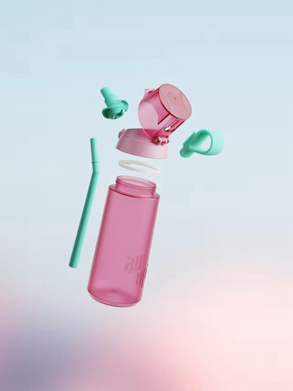 Soft Pink / Turquoise Air Up Click 600ml Bottles | NZ  FHJ-965130