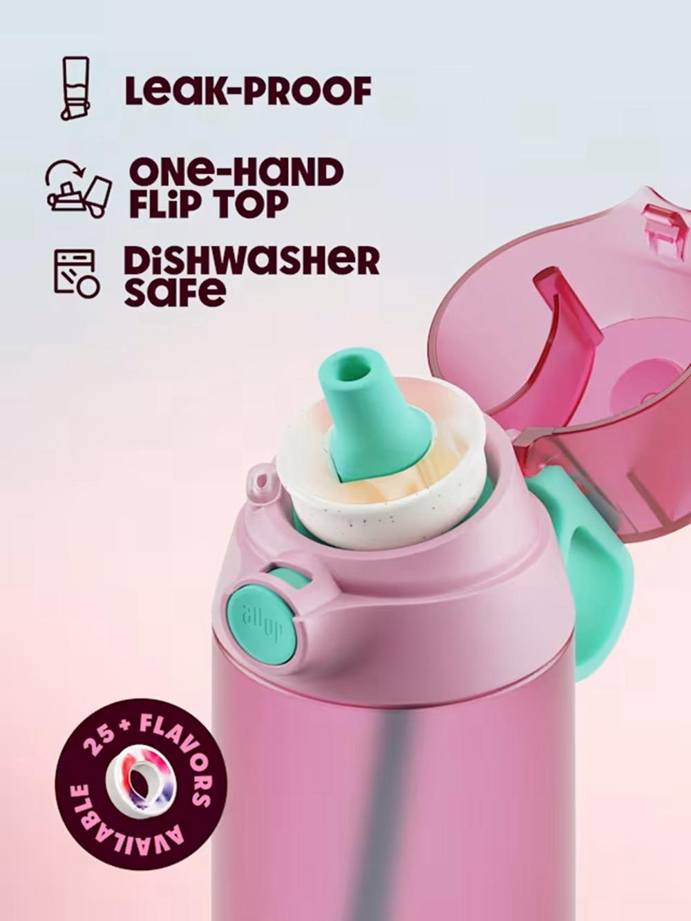 Soft Pink / Turquoise Air Up Click 600ml Bottles | NZ  FHJ-965130